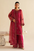 Naqshi | Feemora Organza Raw Silk | Yashal - House Of Hania