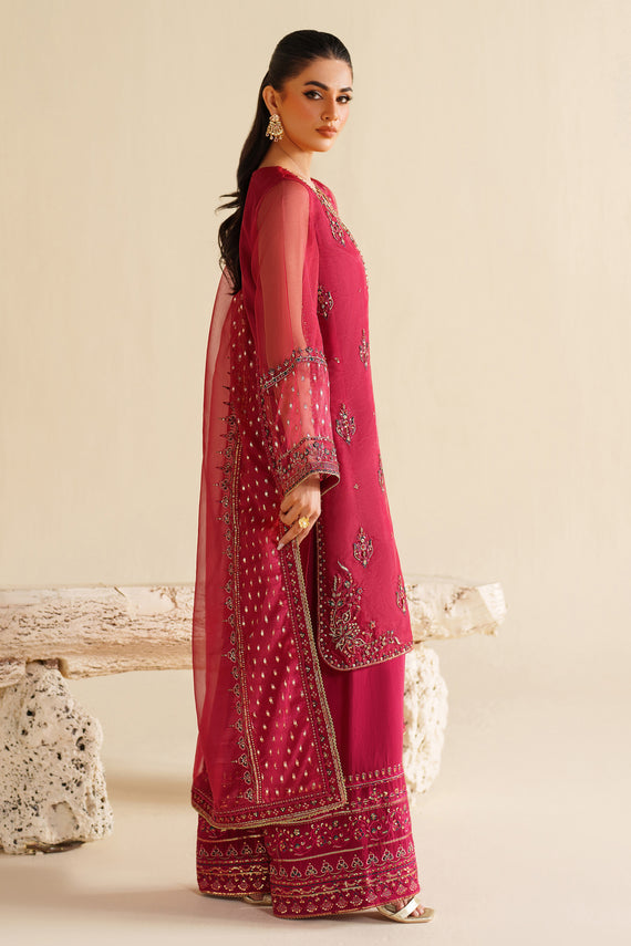 Naqshi | Feemora Organza Raw Silk | Yashal - House Of Hania