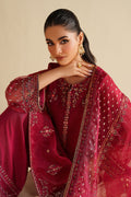 Naqshi | Feemora Organza Raw Silk | Yashal - House Of Hania