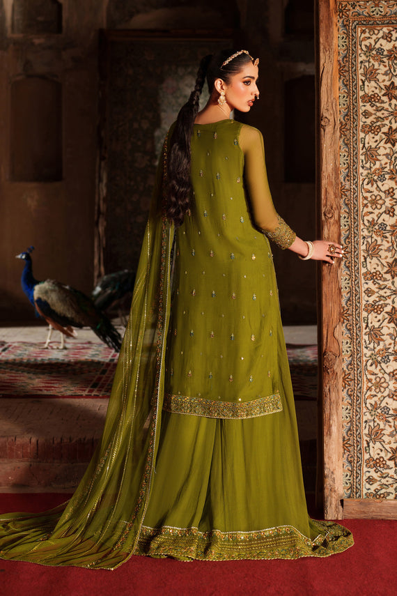 Naqshi | Kiraz Chiffon Collection | Anza - House Of Hania