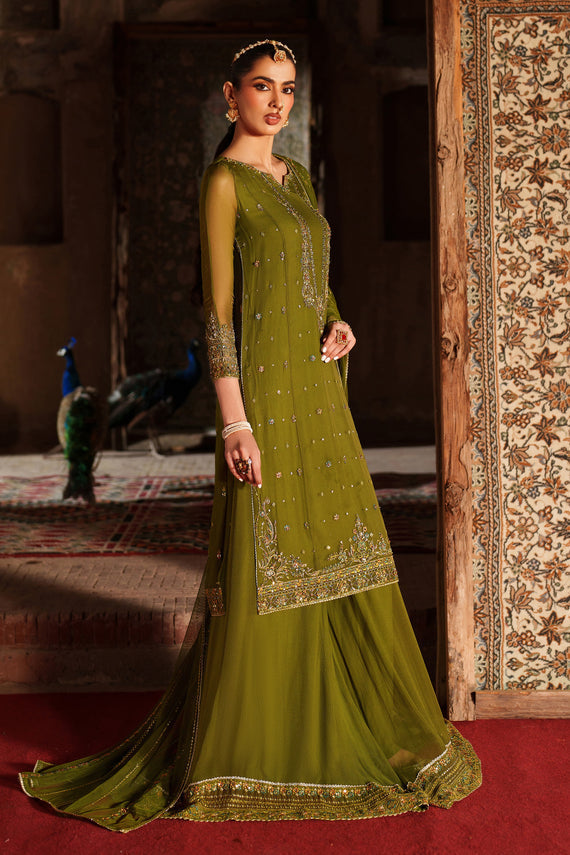 Naqshi | Kiraz Chiffon Collection | Anza - House Of Hania