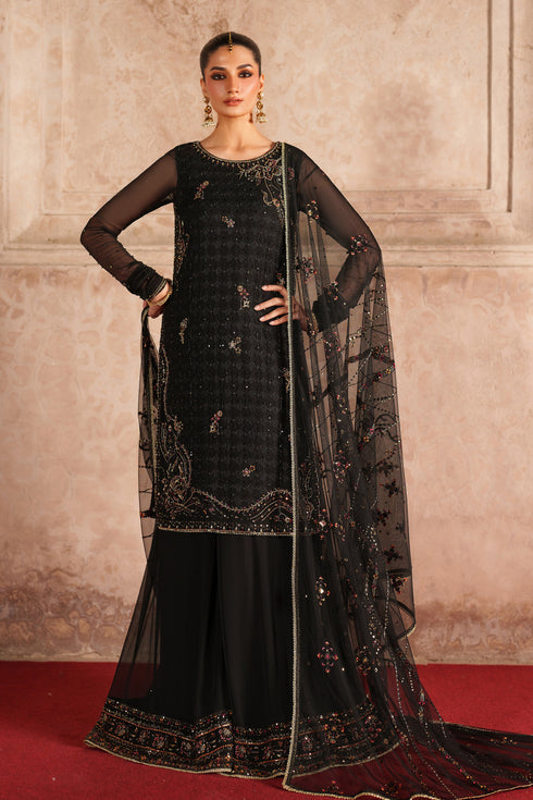 Naqshi | Kiraz Chiffon Collection | Hunaira - House Of Hania
