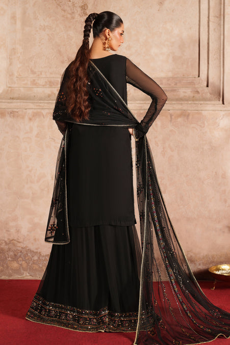 Naqshi | Kiraz Chiffon Collection | Hunaira - House Of Hania