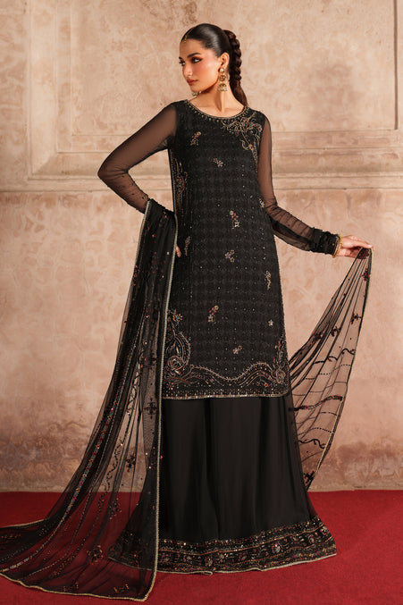 Naqshi | Kiraz Chiffon Collection | Hunaira - House Of Hania