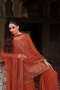 Naqshi | Kiraz Chiffon Collection | Tehzeen - House Of Hania