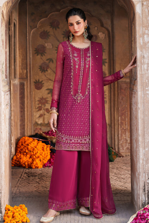 Naqshi | Kiraz Chiffon Collection | Zardoz - House Of Hania