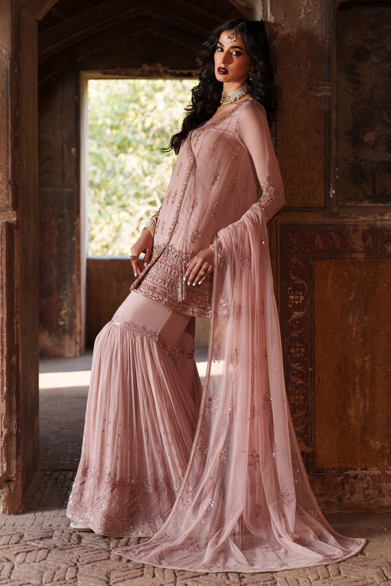 Naqshi | Kiraz Chiffon Collection | Zaria - House Of Hania
