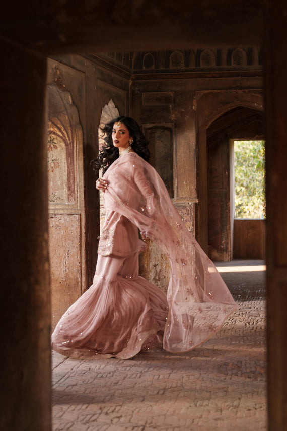 Naqshi | Kiraz Chiffon Collection | Zaria - House Of Hania