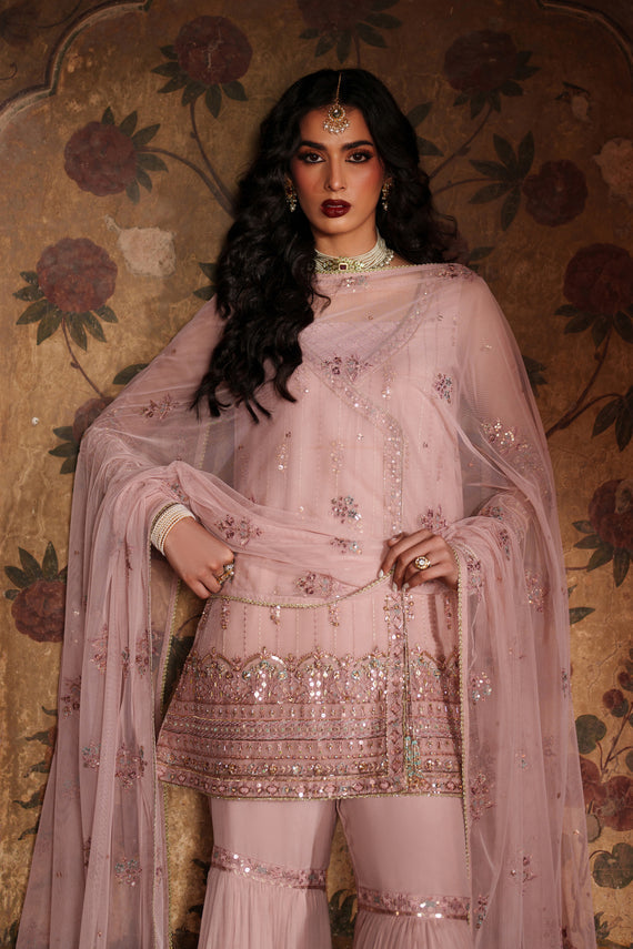 Naqshi | Kiraz Chiffon Collection | Zaria - House Of Hania