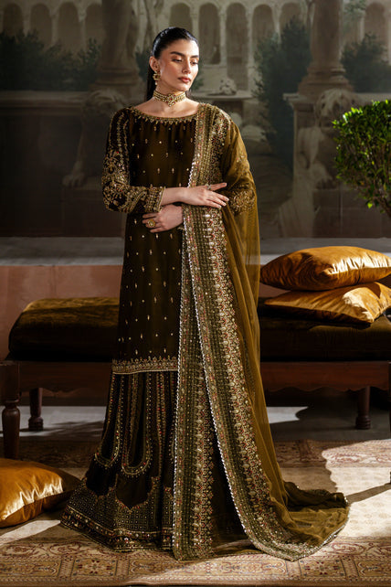 Naqshi | Nazleen Velvet | Danara - House Of Hania