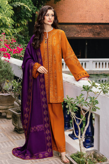Naqshi | Nuri Khaddar Velvet Marina | Duraab - House Of Hania