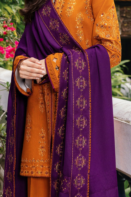 Naqshi | Nuri Khaddar Velvet Marina | Duraab - House Of Hania