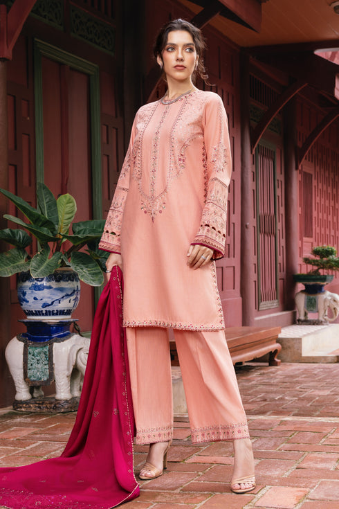 Naqshi | Nuri Khaddar Velvet Marina | Insabat - House Of Hania