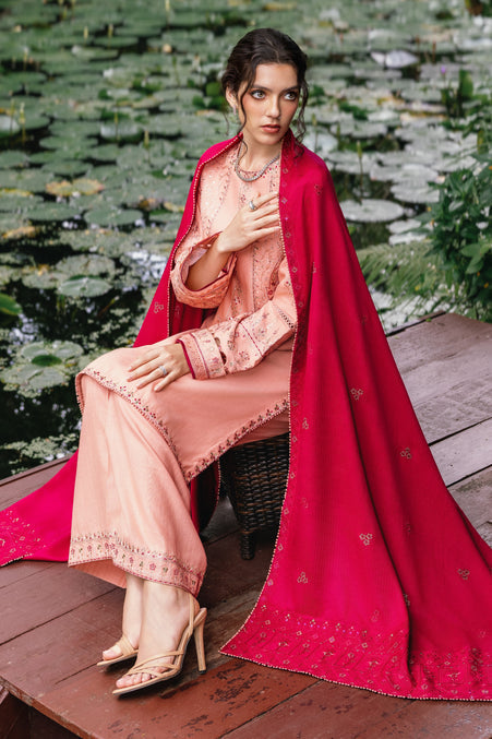 Naqshi | Nuri Khaddar Velvet Marina | Insabat - House Of Hania