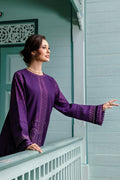 Naqshi | Nuri Khaddar Velvet Marina | Ishana - House Of Hania