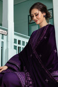 Naqshi | Nuri Khaddar Velvet Marina | Ishana - House Of Hania