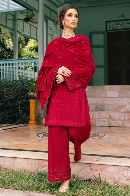 Naqshi | Nuri Khaddar Velvet Marina | Nadira - House Of Hania