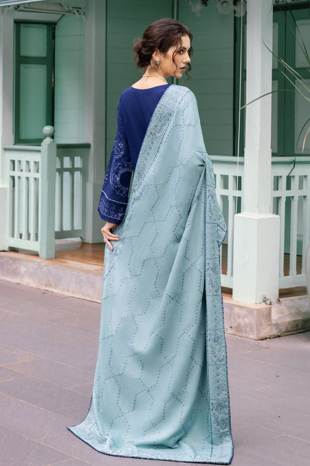 Naqshi | Nuri Khaddar Velvet Marina | Nourhan - House Of Hania
