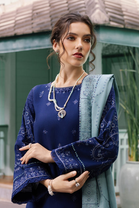 Naqshi | Nuri Khaddar Velvet Marina | Nourhan - House Of Hania