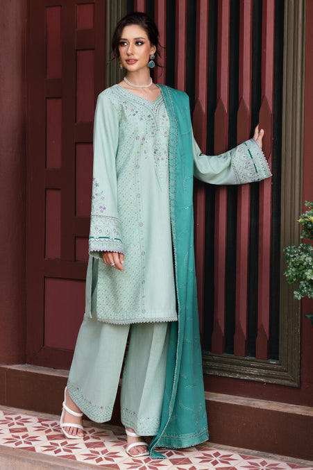 Naqshi | Nuri Khaddar Velvet Marina | Salsabeel - House Of Hania
