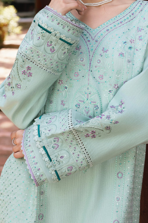 Naqshi | Nuri Khaddar Velvet Marina | Salsabeel - House Of Hania