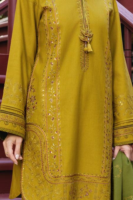Naqshi | Nuri Khaddar Velvet Marina | Shanara - House Of Hania