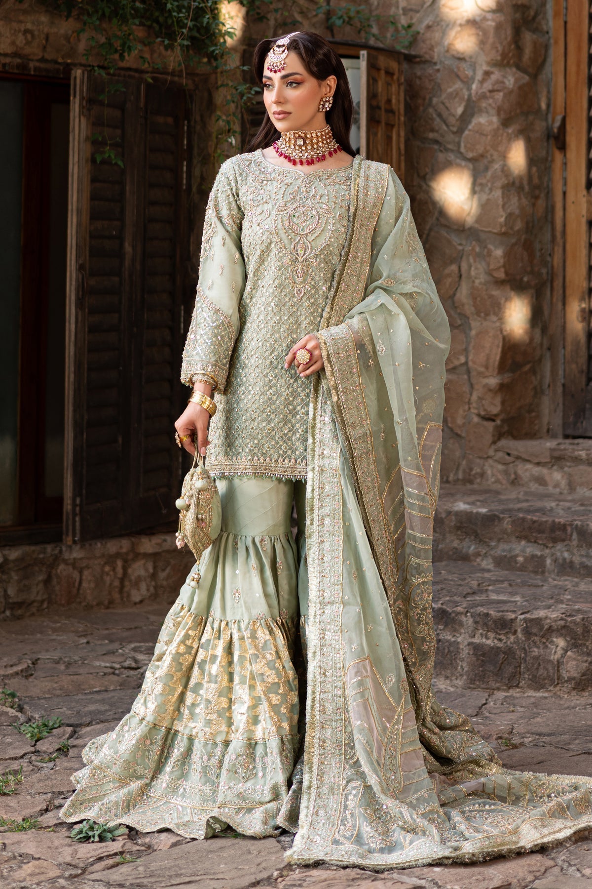 Naqshi | Samarkand Wedding Formals | Mah-e-Meer - House Of Hania