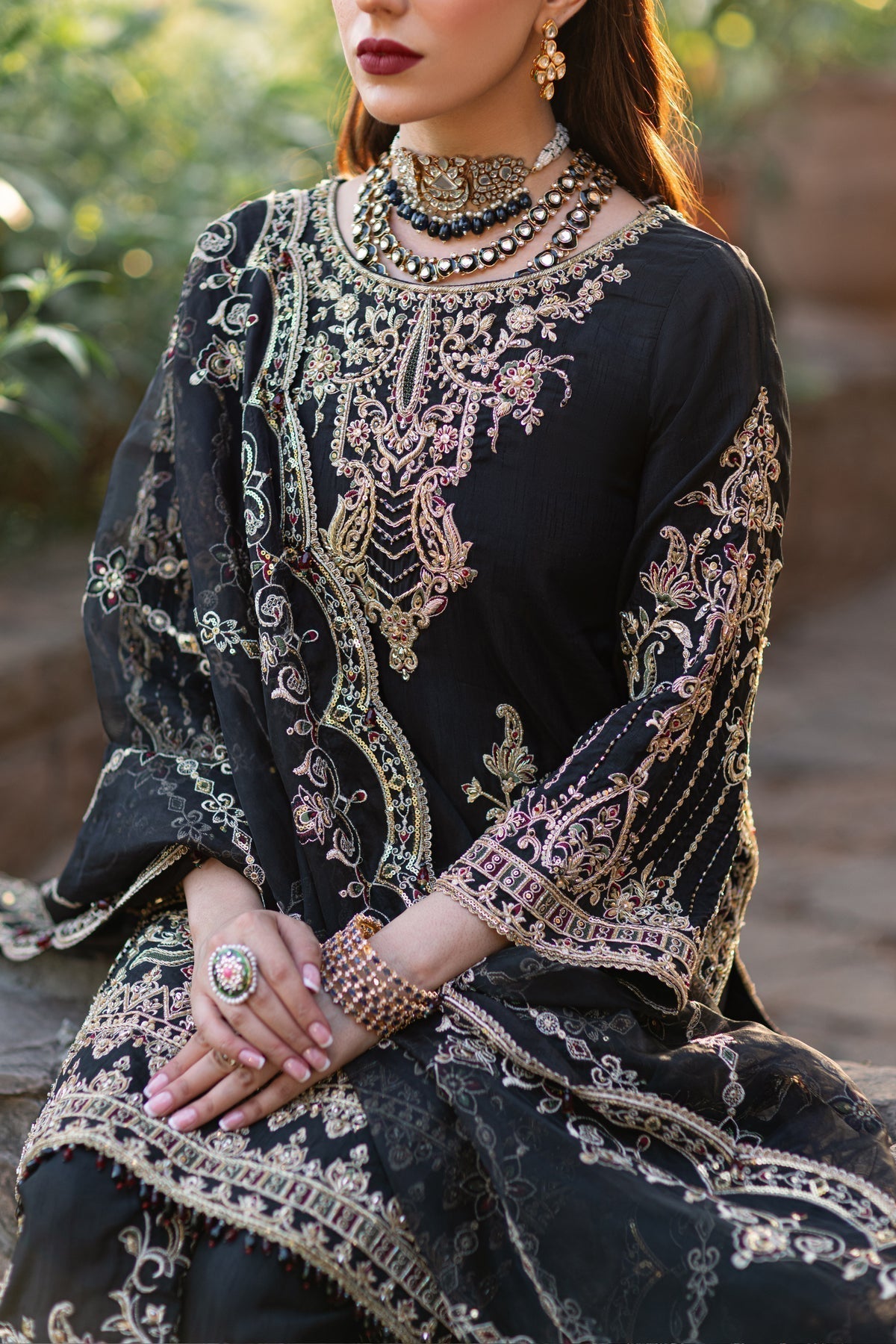 Naqshi | Samarkand Wedding Formals | Qamar - House Of Hania