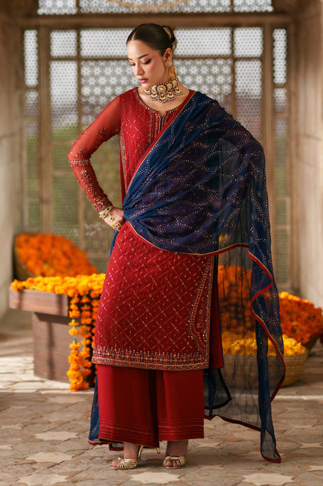 Naqshi | Zariah Crinkle Collection | Faheel - House Of Hania