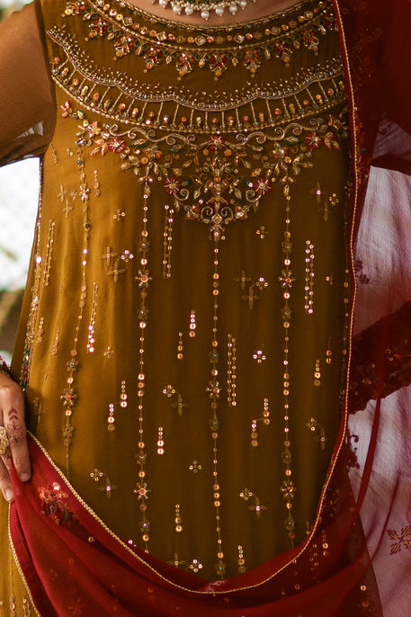 Naqshi | Zariah Crinkle Collection | Huzaim - House Of Hania