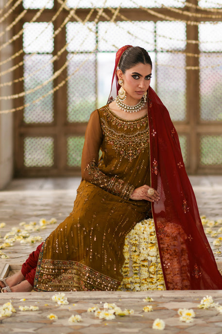 Naqshi | Zariah Crinkle Collection | Huzaim - House Of Hania