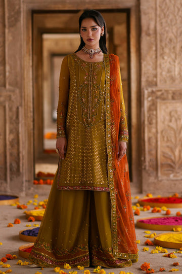 Naqshi | Zariah Crinkle Collection | Maahid - House Of Hania