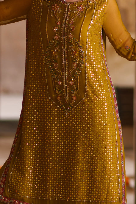 Naqshi | Zariah Crinkle Collection | Maahid - House Of Hania