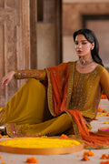 Naqshi | Zariah Crinkle Collection | Maahid - House Of Hania