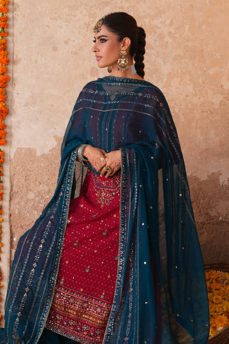 Naqshi | Zariah Crinkle Collection | Shazim - House Of Hania