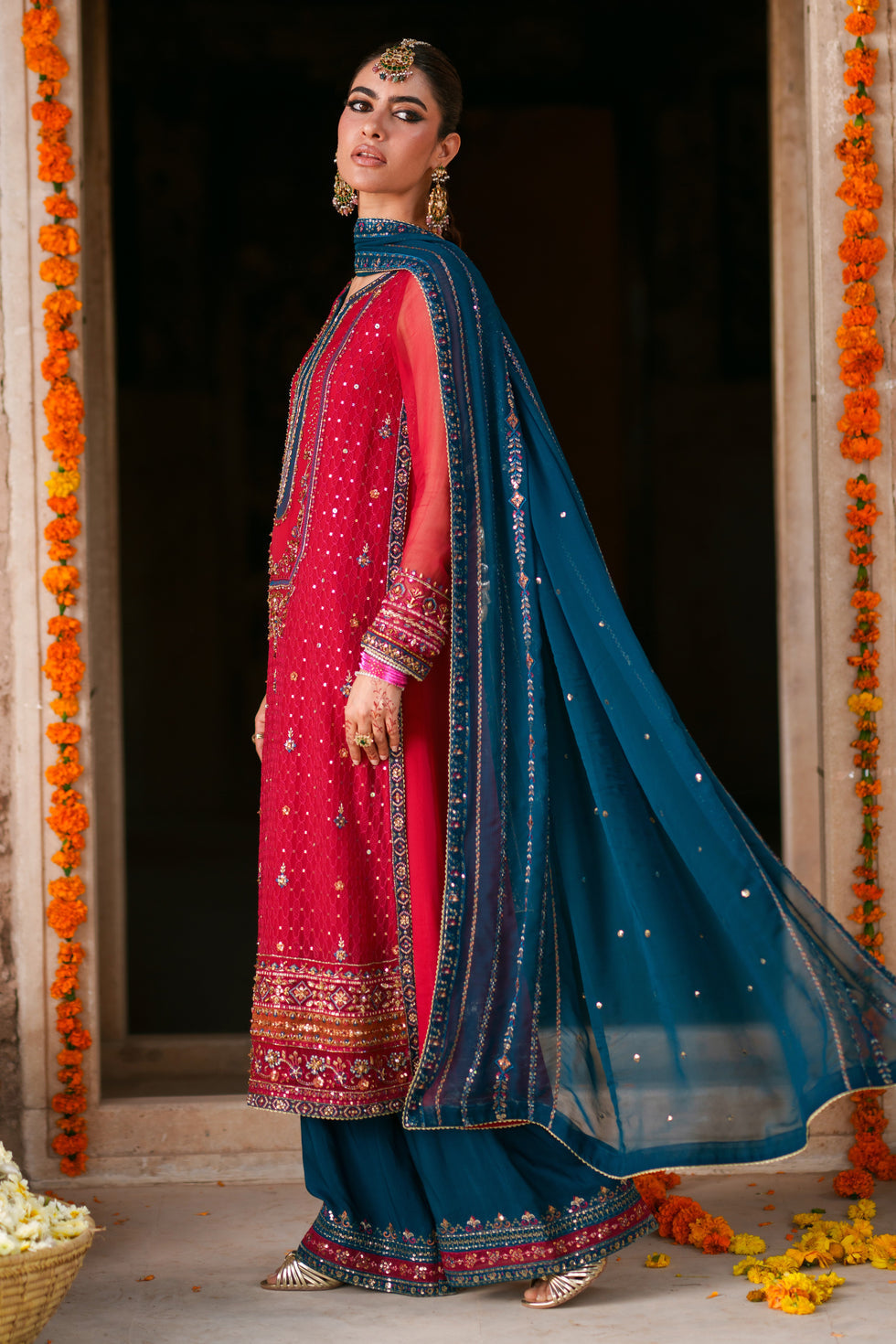 Naqshi | Zariah Crinkle Collection | Shazim - House Of Hania