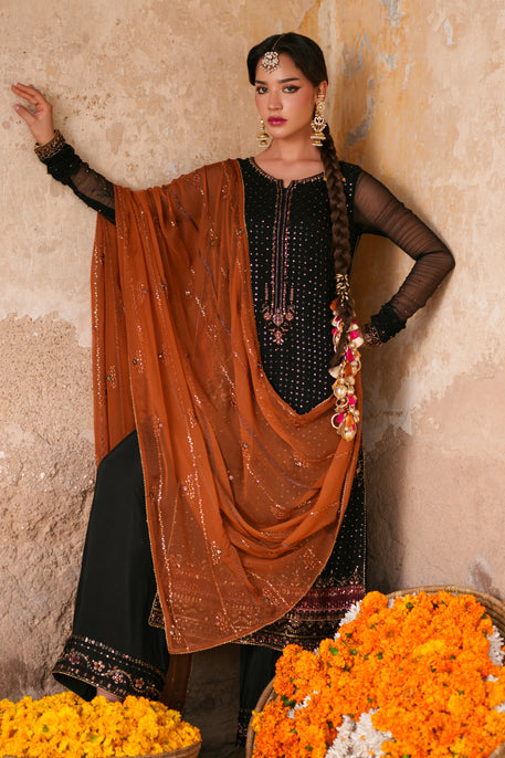 Naqshi | Zariah Crinkle Collection | Zarim - House Of Hania