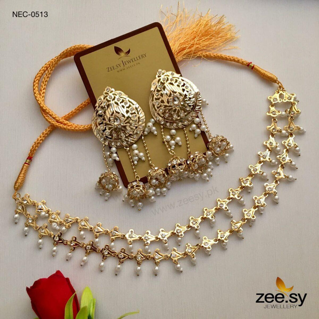 Nauratan Necklace-0513 - House Of Hania