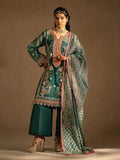 Nayab by Myeesha Embroidered Organza Unstitched 3Pc Suit MF23-02 Zamorad - House Of Hania