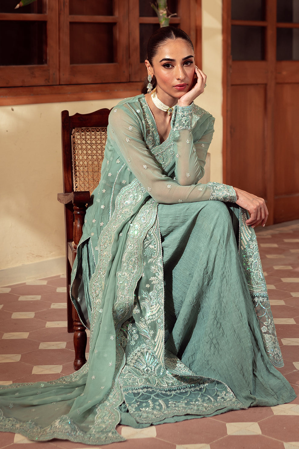 Neeshay | Dastaan Luxury Chiffon | Heer - House Of Hania