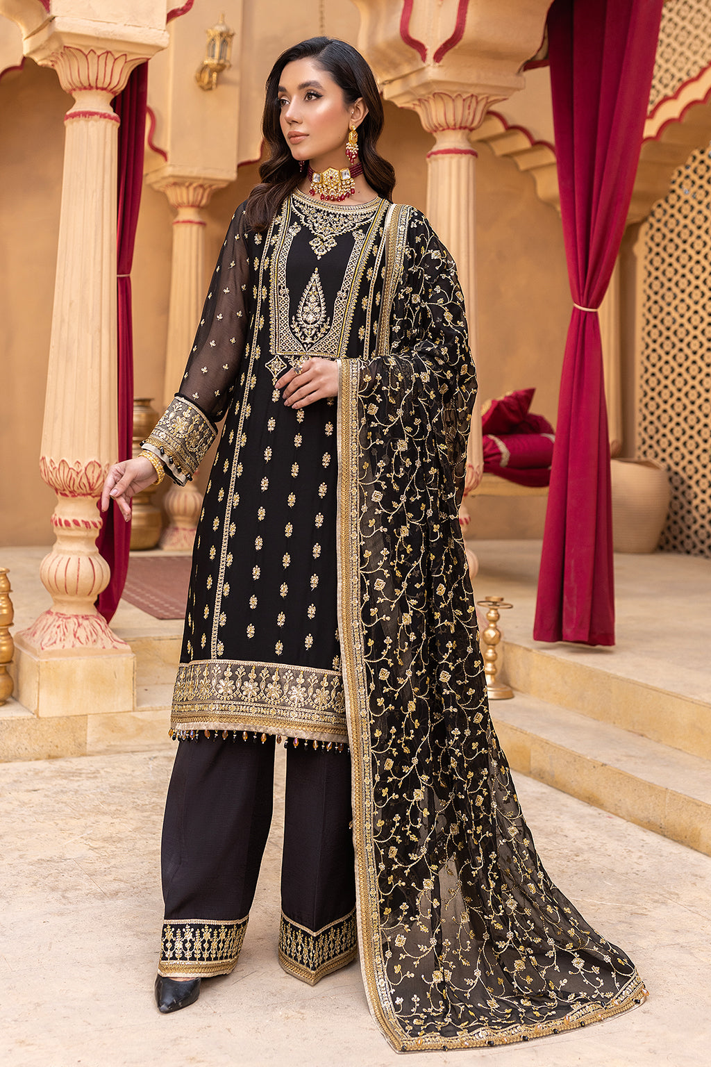 Neeshay | Dastgah Festive Formals | LEILA - House Of Hania