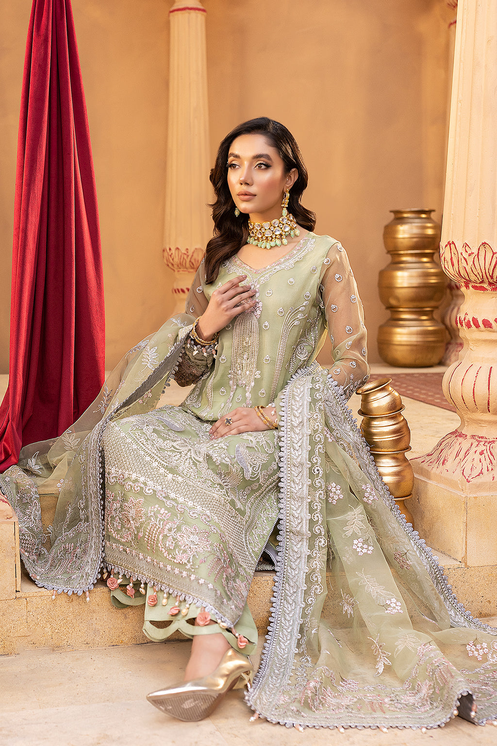 Neeshay | Dastgah Festive Formals | RANG-E-BAHAR - House Of Hania