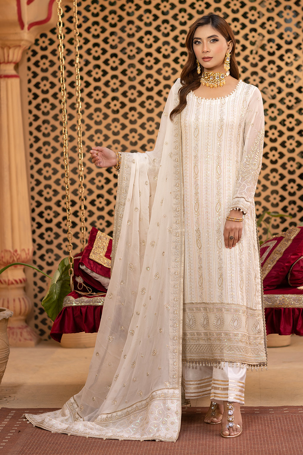 Neeshay | Dastgah Festive Formals | SHABNAM - House Of Hania