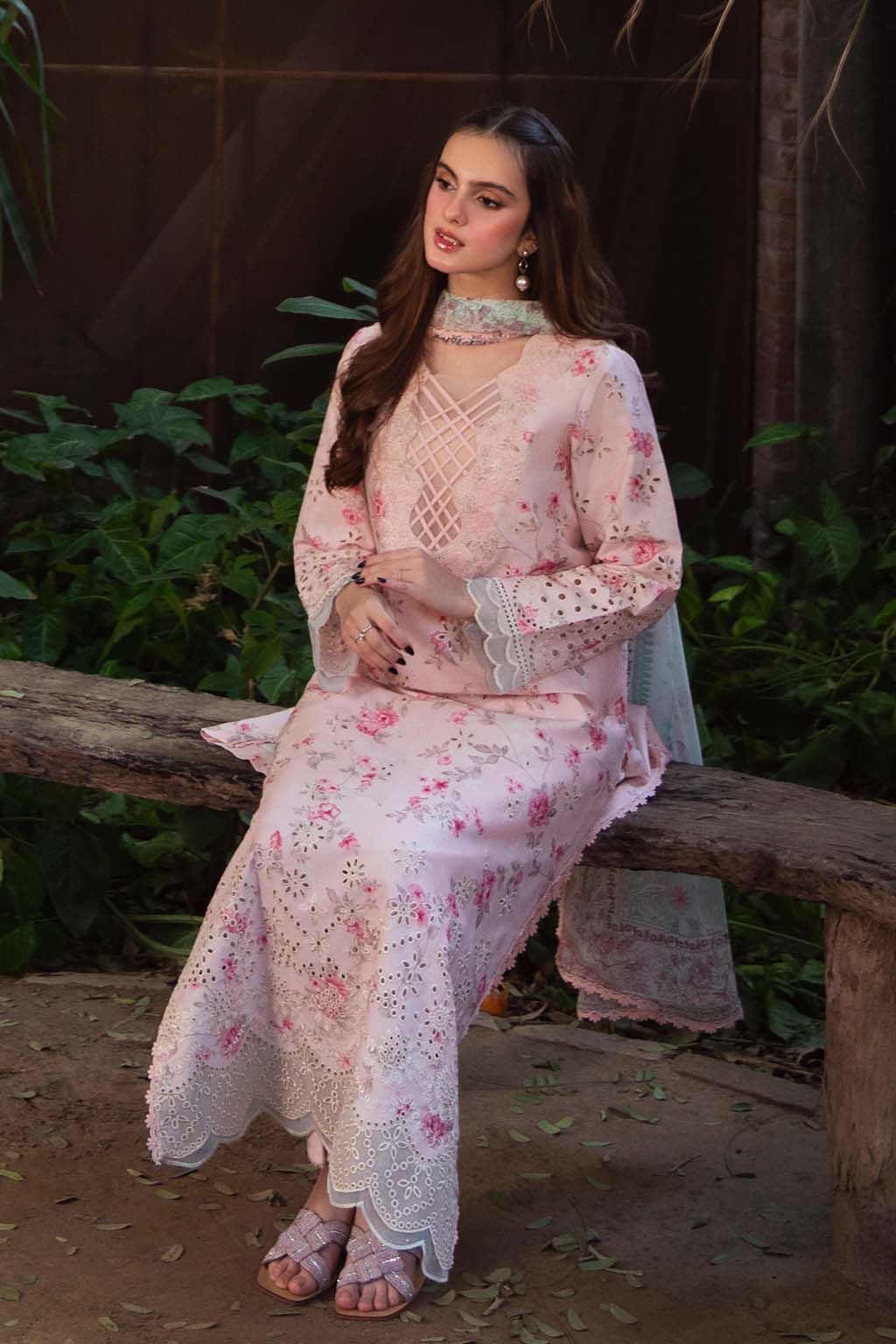 Neeshay | Summer Lines Printkari 25 | PECHE - House Of Hania
