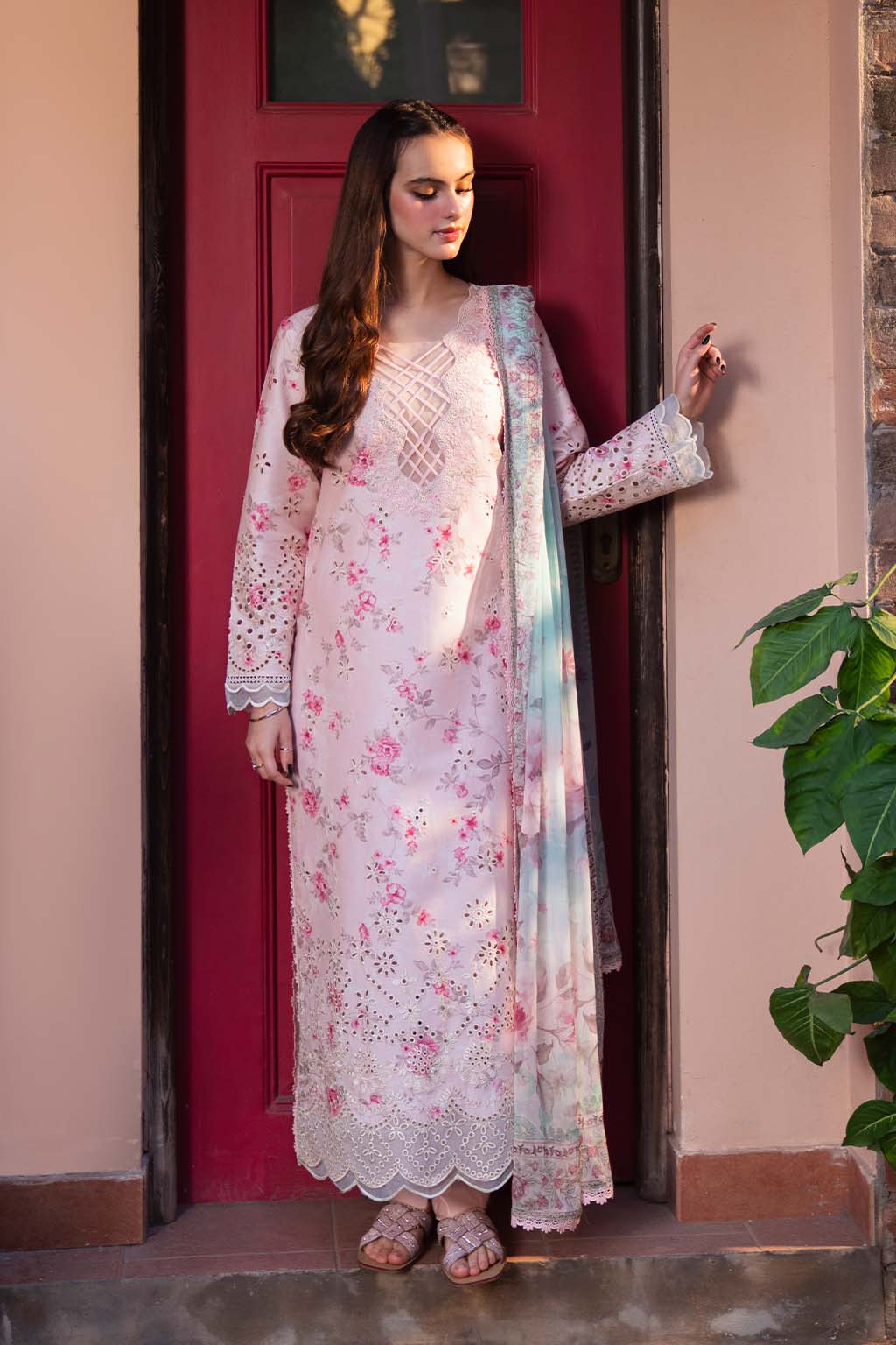 Neeshay | Summer Lines Printkari 25 | PECHE - House Of Hania