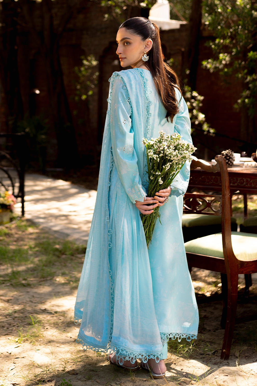 Neeshay | Summer Lines Printkari | OASIS - House Of Hania