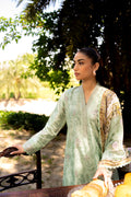 Neeshay | Summer Lines Printkari | SAGE BRUSH - House Of Hania
