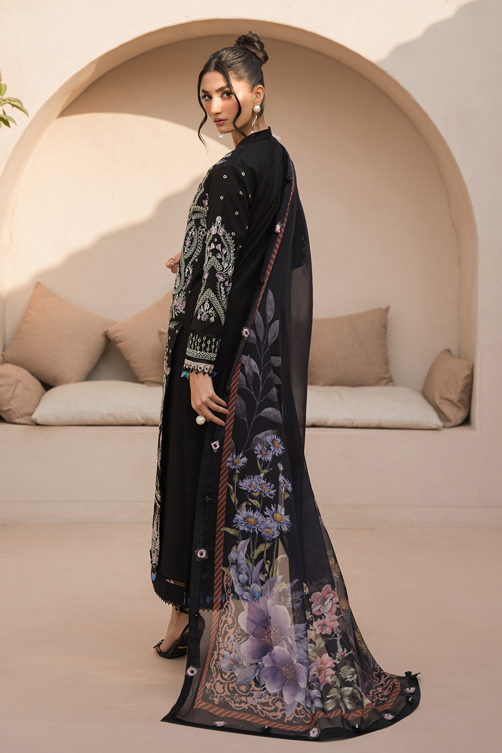 Neeshay | Symphony Luxury Lawn 24 | Celestial - House Of Hania
