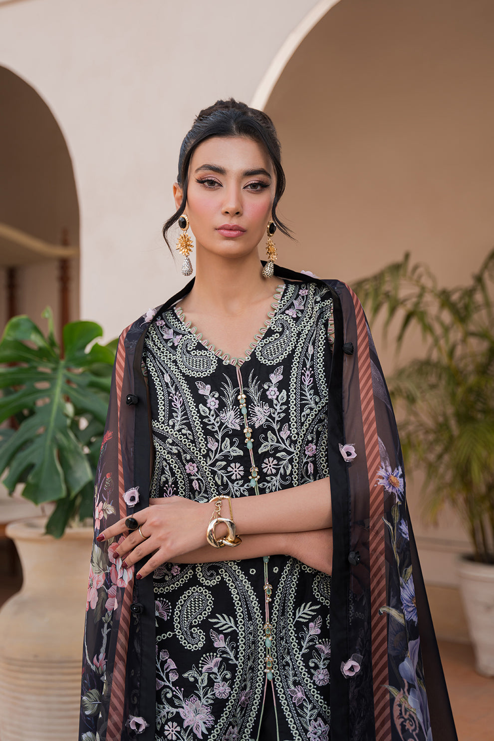 Neeshay | Symphony Luxury Lawn 24 | Celestial - House Of Hania