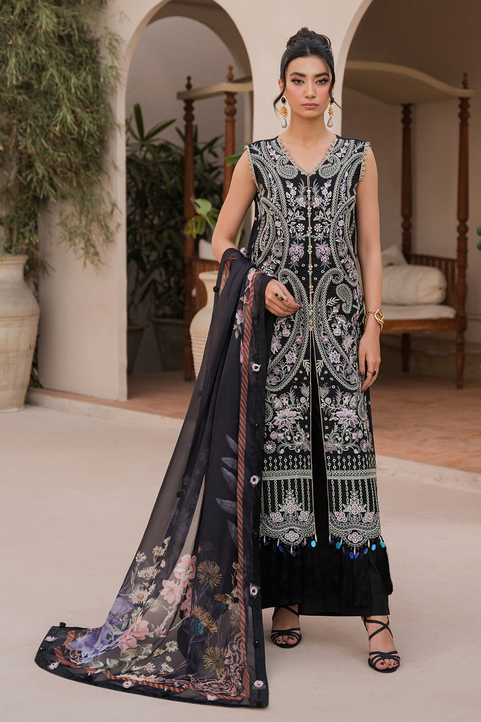 Neeshay | Symphony Luxury Lawn 24 | Celestial - House Of Hania